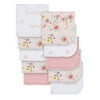 Gerber Baby Girls Washcloths, 10-Pack
