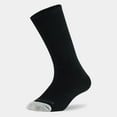 thumbnail image 7 of WANDER Men's Cushion Crew Socks 6 Pairs Athletic Running 8-13/12-15 Socks Men Cotton Sport Wicking Work(6 Pair Black, Size: 8-13), 7 of 7