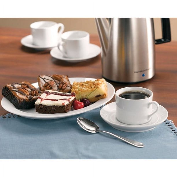 Hamilton Beach 12 Cup Percolator, Stainless Steel, Model 40614R