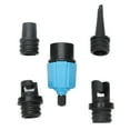 thumbnail image 1 of Air Valve Adapter, Small Portable Labor Saving Multifunctional SUP Pump Adaptor With 4 Air Valve Nozzles For Canoes For Rubber Boats For Paddle Boards Blue, 1 of 8