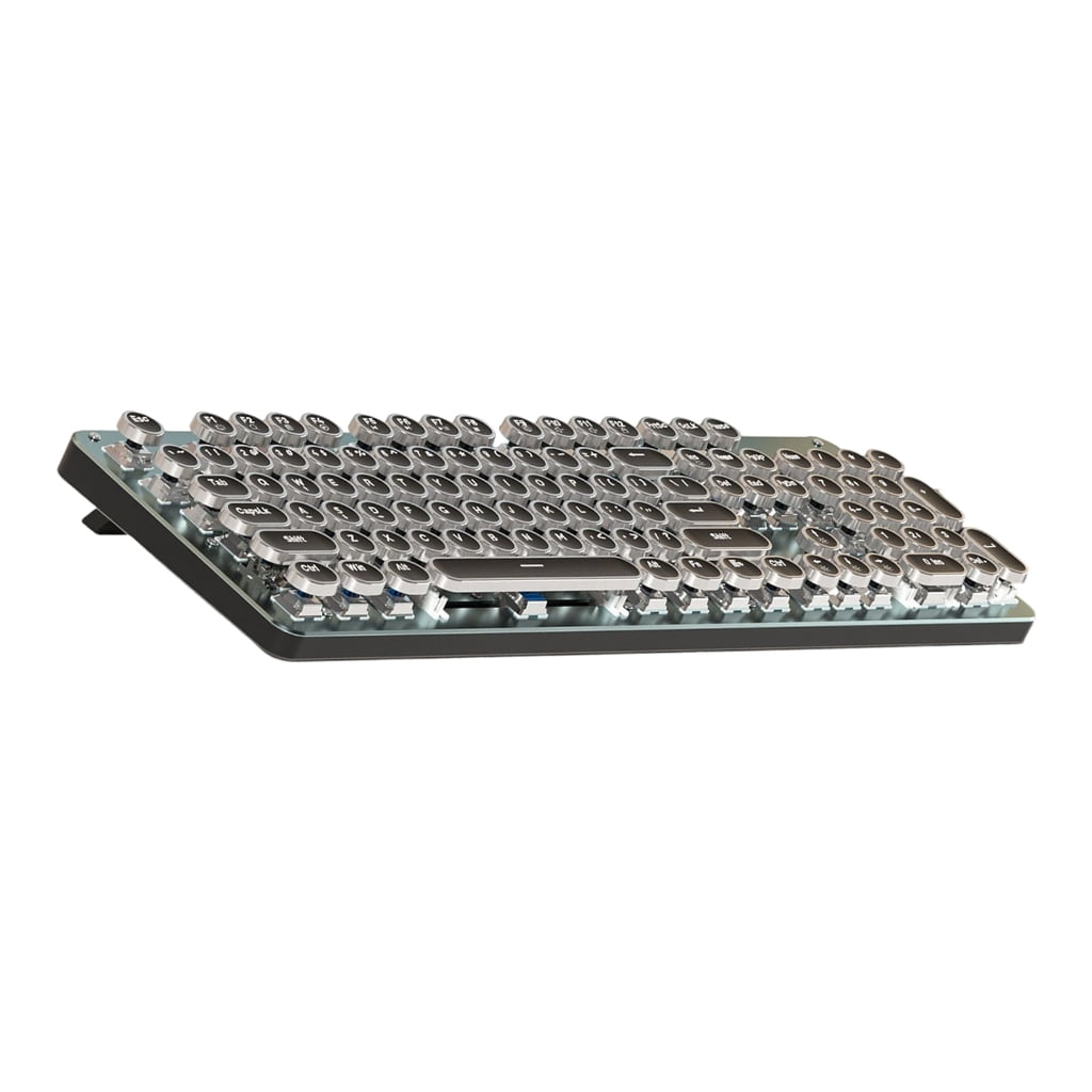 LED Illuminates Mechanical Keyboard Mouse Backlits Effects Hot Swappable Switches ABS Keycaps Wire Type C Connection