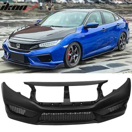 10th Gen Civic >> Compatible With 16 20 Civic 10th Gen X Sedan Coupe Concept Style Front Bumper Conversion Pp 10th Gen Civic >> Compatible With 16 20 Civic 10th Gen X Sedan Coupe Concept Style Front Bumper Conversion Pp