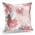 thumbnail image 1 of BSDHOME Beautiful Floral Pattern Design Modern Stylish Abstract Beauty Pillow Case Pillow Cover 20x20 inch, 1 of 1