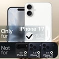 thumbnail image 2 of JETech Magnetic Case for iPhone 17 6.3-Inch, Full Camera Lens Protection, Compatible with MagSafe, Soft Electroplated TPU Frame with Hard Clear PC Back, Shockproof Phone Cover (Gold), 2 of 5