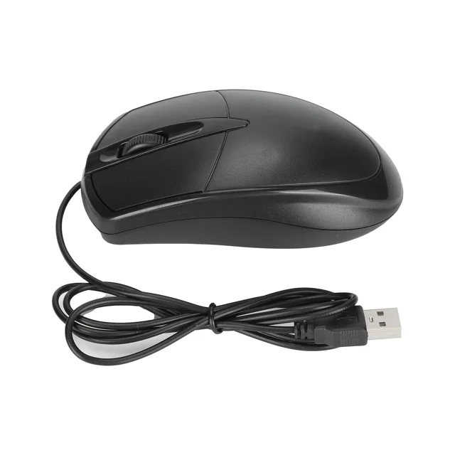Souris Filaire, Souris d'Ordinateur Filaire Portable pour Maison Bureau École