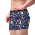 thumbnail image 2 of Yiaed Underwater Animals Print Men's Soft Cotton Boxer Shorts Breathable Boxers Underwear Moisture-Wicking Underwear Stretch Boxer Briefs for Man-Medium, 2 of 5