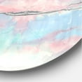 thumbnail image 2 of Designart 'Parfait VII' Shabby Chic Metal Circle Wall Art, 2 of 3