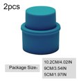 thumbnail image 2 of Yucurem 2Pcs Bottle Stopper Leak Proof Fizz Keeper for Soda Energy Drinks Kitchen Storage (Blue), 2 of 10