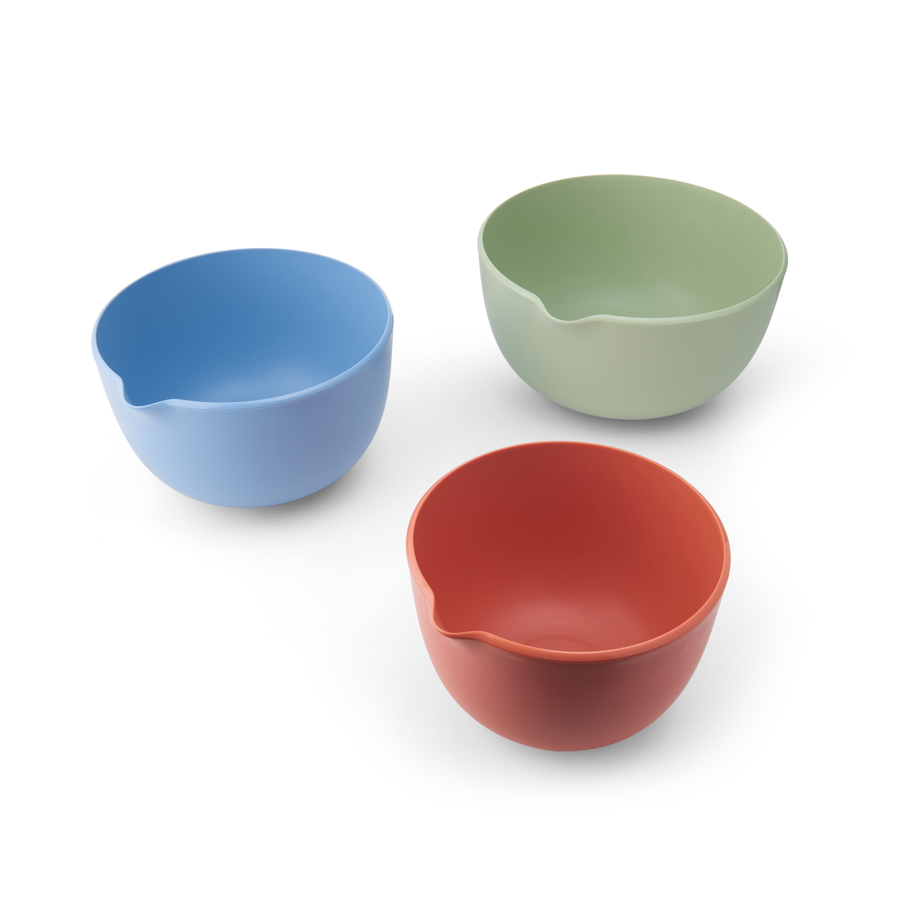 Beautiful Set of 3 Bowls; Small, Medium and Large in Assorted Colors by Drew Barrymore