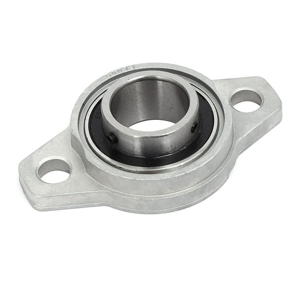 FL006 30mm Bore Zinc Alloy 2Bolt Selfaligning Flange Mounted Ball