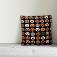 thumbnail image 2 of Creative Products Boo Pumpkin Pattern 18x18 Spun Poly Pillow, 2 of 2