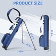 thumbnail image 6 of Sturdum Lightweight Golf Stand Bag, Portable Par 3 Carry Bag with Insulated Cooler Pocket, Durable Golf Bag for Driving Range, Pitch & Putt & Executive Courses, 6 of 8