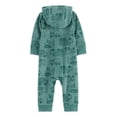 thumbnail image 3 of Carter's Child of Mine Baby Boy Hooded Jumpsuit, One-Piece, Sizes 0/3-24 Months, 3 of 5