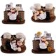 thumbnail image 3 of Tarros de condimentos, 2 piezas, tarros de condimentos, escultura de chef francés, decoración para asar a la parrilla, botellas de especias, frascos, condimentos, suministros para hornear, gadgets, 3 of 5