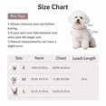 thumbnail image 2 of Exclusivo Mezcla Pet Harness and Leash Set, Adjustable Reflective Walking Dog Harness for Small Dogs, No Pull Soft Mesh Puppy Harness, Blue, L, 2 of 7