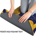 thumbnail image 3 of Pioneer Flower Floral Print Pattern Hot Yoga Mat Towel Non Slip for Hot Yoga - Quick-Drying Yoga Mat Cover with 4 Corner Pockets with Travel Bag - Hot Yoga Towel Non Slip 70"x26", 3 of 6