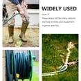 thumbnail image 4 of IBASETOY Watering Hose Carrier Strap in Black with Pocket Fit and Easy Install for Gardening Tools, 4 of 7