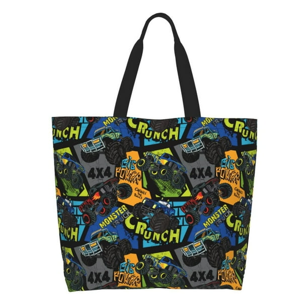 Disketp Off-Road Vehicle Bolsa Tote Estampada para Mujer, Bolso de Hombro y de Mano para Compras y Viajes