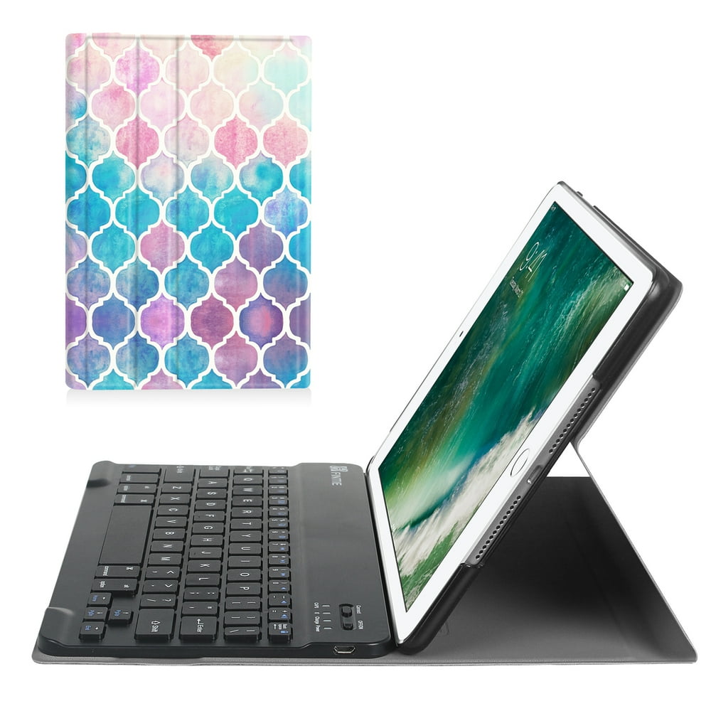 Fintie SlimShell Keyboard Case Cover for iPad 9.7 Inch 6th Gen 2018