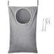 thumbnail image 1 of Cesto de ropa sucia Lifewit para colocar sobre la puerta, grande, gris claro, 1 of 8