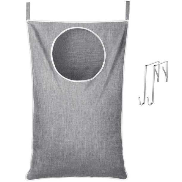 Cesto de ropa sucia Lifewit para colocar sobre la puerta, grande, gris claro