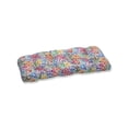 thumbnail image 2 of Pillow Perfect  Outdoor / Indoor Make It Rain Zinnia Blue Wicker Loveseat Cushion, 2 of 3