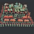 thumbnail image 3 of 290pcs Soldiers Armament Playset Kids Toy 4cm Army Collective Action Figure Men Base Table Toys Building Blocks Doll Complete Recreational Models, 3 of 9
