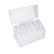 thumbnail image 2 of 1 caja de almacenamiento de lápiz labial transparente a prueba de polvo, soporte de maquillaje, 18 ranuras, vitrina para mujeres, 2 of 7