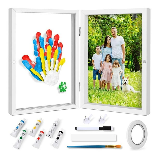 Kit de de Manos para la Familia, Recuerdo Artesanal, de Fotos con de Manos, Regalos Familiares para Mamás Primerizas, Bebés y Padres Primerizos ()
