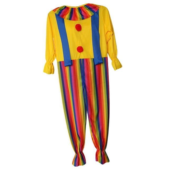 Novedad Rayas Disfraz para Halloween Cosplay Prom Boys Jumpsuit Fancy Dress METRO BLESIY Disfraz de payaso para niños