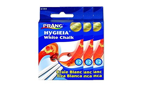 Hygieia Chalk 3Pack 12x 31144 White Prang 3.25 x 0.375 Inch Chalk Sticks 