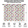 thumbnail image 2 of Blackout Kids Curtains,Pioneer Flower Floral Print Pattern Children's Insulated Curtains Set Of 2,Bedroom Essentials,Toddler Room Decor 52"x84", 2 of 5