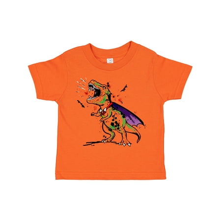 

Inktastic Halloween Graffiti Dracula Vampire T-Rex Gift Toddler Boy or Toddler Girl T-Shirt