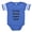 Royal Blue, variant on CafePress - Mental Bubble Wrap - Cute Infant Baby Football Bodysuit