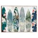 thumbnail image 1 of Cuadro Decorativo - Patrones de surf Jr  Impresión en canvas, estrechado., 1 of 2