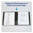 thumbnail image 6 of "Economy View Binder With Round Rings , 3 Rings, 0.5"" Capacity, 11 X 8.5, Black, (5705) | Bundle of 10 Each", 6 of 7