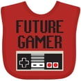 thumbnail image 3 of Inktastic Future Gamer Boys or Girls Baby Bib, 3 of 4