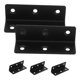 thumbnail image 5 of WEUVEB 5Ud Soportes Metálicos En L De Acero Inoxidable Negro Para Muebles Y Estantes Uso Doméstico, 5 of 8