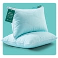 thumbnail image 1 of Set 2 Almohadas Snow Heaven Pillow Dreamlab Fría al Tacto con Relleno Down Alternative | Almohada Cervical de Microfibras con Gel | Firmeza: Suave | Hipoalergénica | Almohada Estándar (65cm x 50cm), 1 of 10