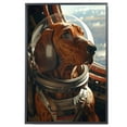 thumbnail image 2 of Redbone Coonhound Dog Wall Decor - Space Wall Decor - Space Wall Art - Funny Dog Wall Art Poster - Cute Dog Home Decor - Dog Themed Gifts, 2 of 6