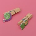 thumbnail image 2 of Milisten 10pcs Cartoon Animal Clips Wooden Photo Clips Adorable Bee Picture Clip, 2 of 5