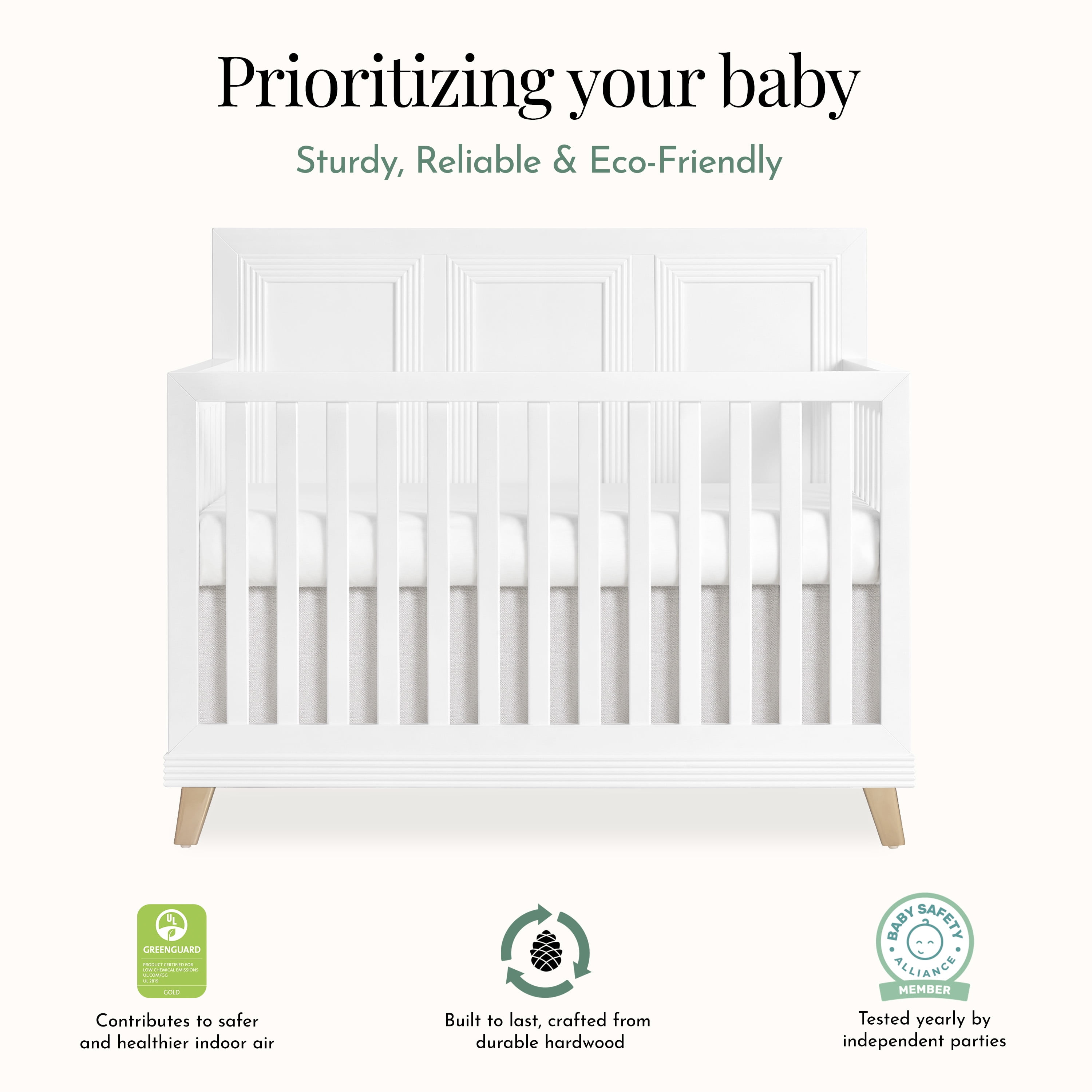 Evolur Audrey Convertible Crib Stardust