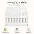 thumbnail image 2 of Evolur Audrey Convertible Crib Stardust, 2 of 7