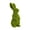 Green B, variant on Virelaxpo Easter Flocked Bunny Garden Decor, Simulation Moss Rabbits in Lying Standing Sitting Poses for Desktop Outdoor Decoration and Spring Theme