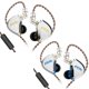 thumbnail image 3 of Auriculares estéreo de alta fidelidad con auriculares internos de aleación de zinc, auriculares con sonido 3D y cable extraíble sin micrófono Inevent EL5027-02B, 3 of 7