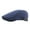 Blue, variant on Men's Women's Breathable Solid Color Gatsby Cabbie Hats Berets Newsboy Hat