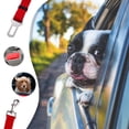 thumbnail image 1 of Arnés de cinturón de seguridad ajustable Ndcxsfigh para perros rojo, 1 of 7