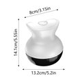 thumbnail image 3 of TAROFISH Rechargeable Fabric Shaver 5.55 Inch Electric Lint Remover Sweater Defuzzer with USB Charging for Clothes Pill Removal,Black, 3 of 8