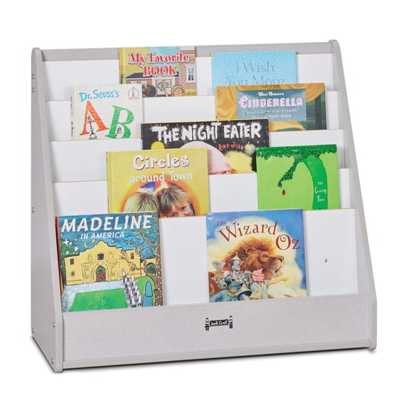 Flushback Pick-a-Book Stand - Gray