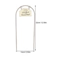 thumbnail image 3 of Garden Plant Trellis U Shaped Arch Flower Arrangement Support Frame Plant Small Climbing Rack, 3 of 8